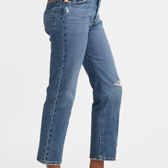 Levi's ORIGINAL CROPPED WOMEN'S JEANS - Picture 2 of 9